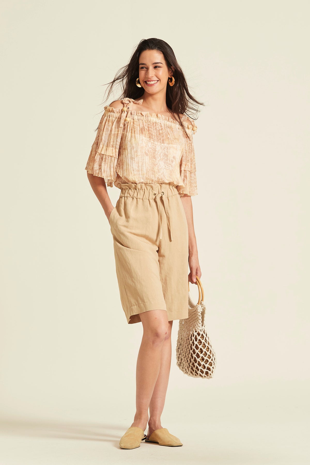 Pantalón Miscu Viscosa  Lino