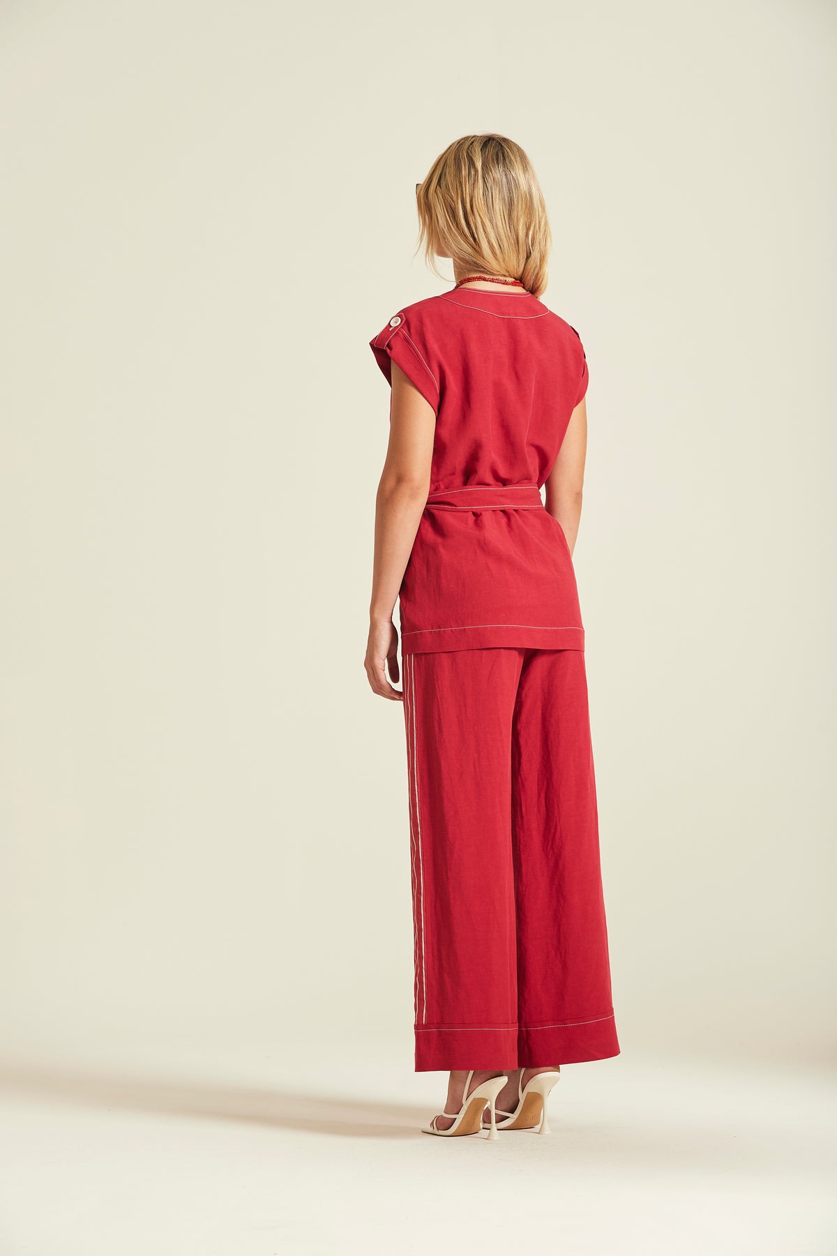 Pantalón Copra Raya Bicolor