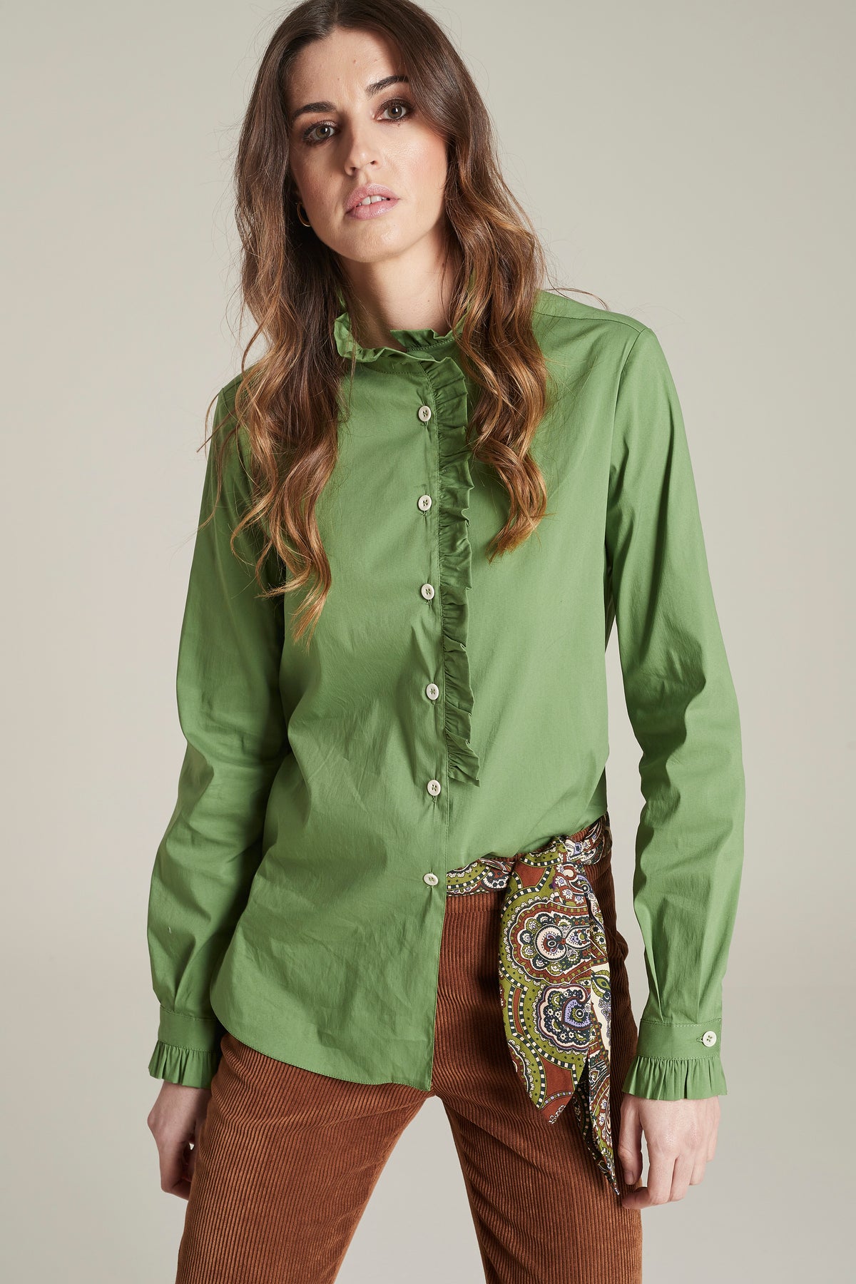 CAMISA MASPA Popelin Stretch