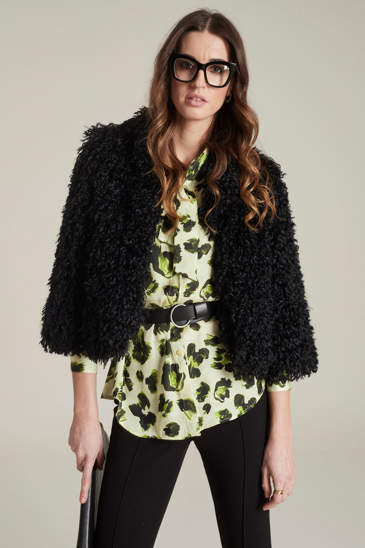 CHAQUETA FOZAL6 Tejido Pelo Largo