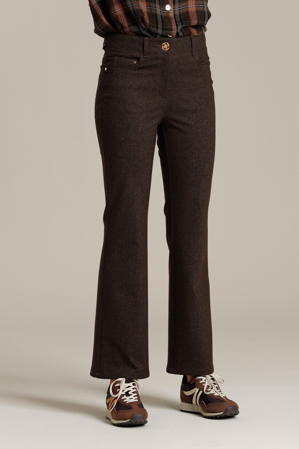 PANTALÓN CAUKE Punto Roma Efecto Jeans