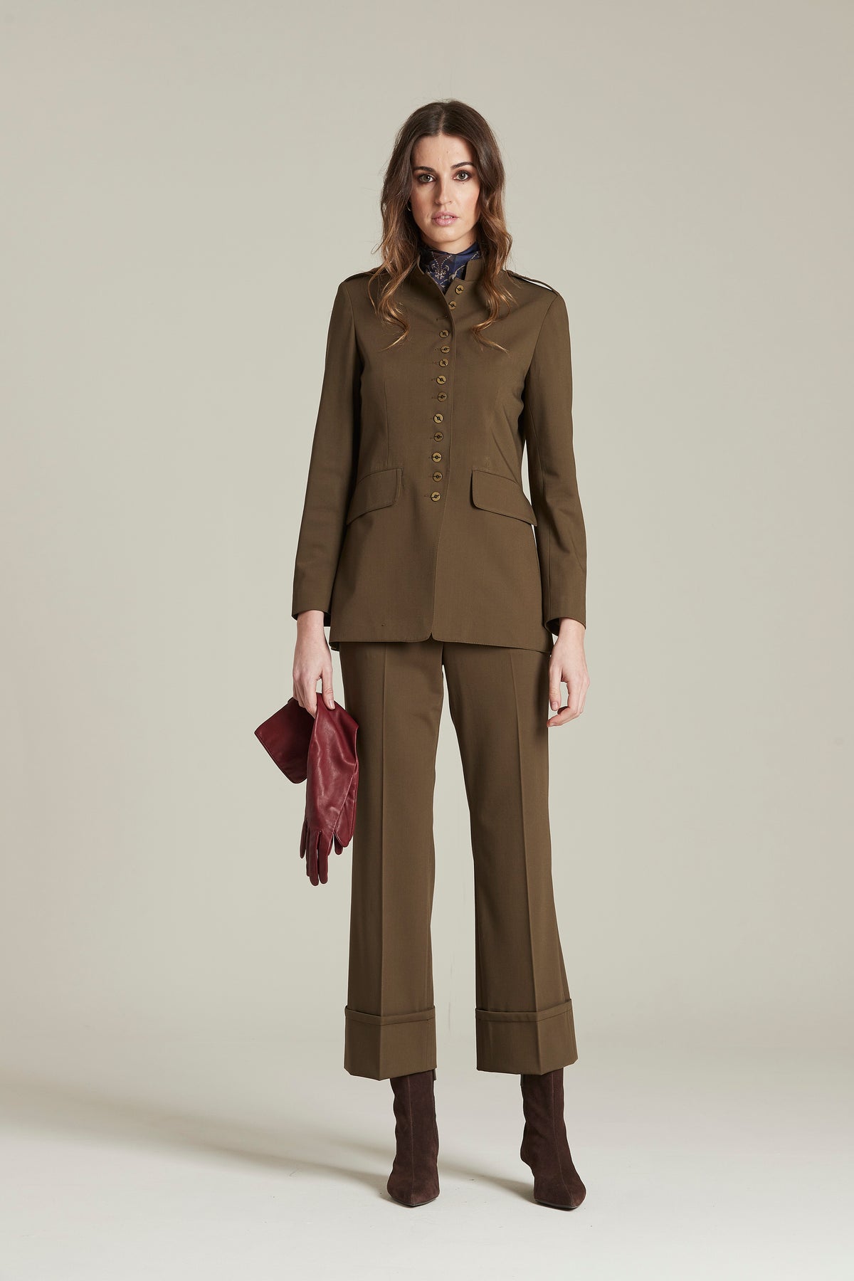 CHAQUETA JAMAL Lana fria