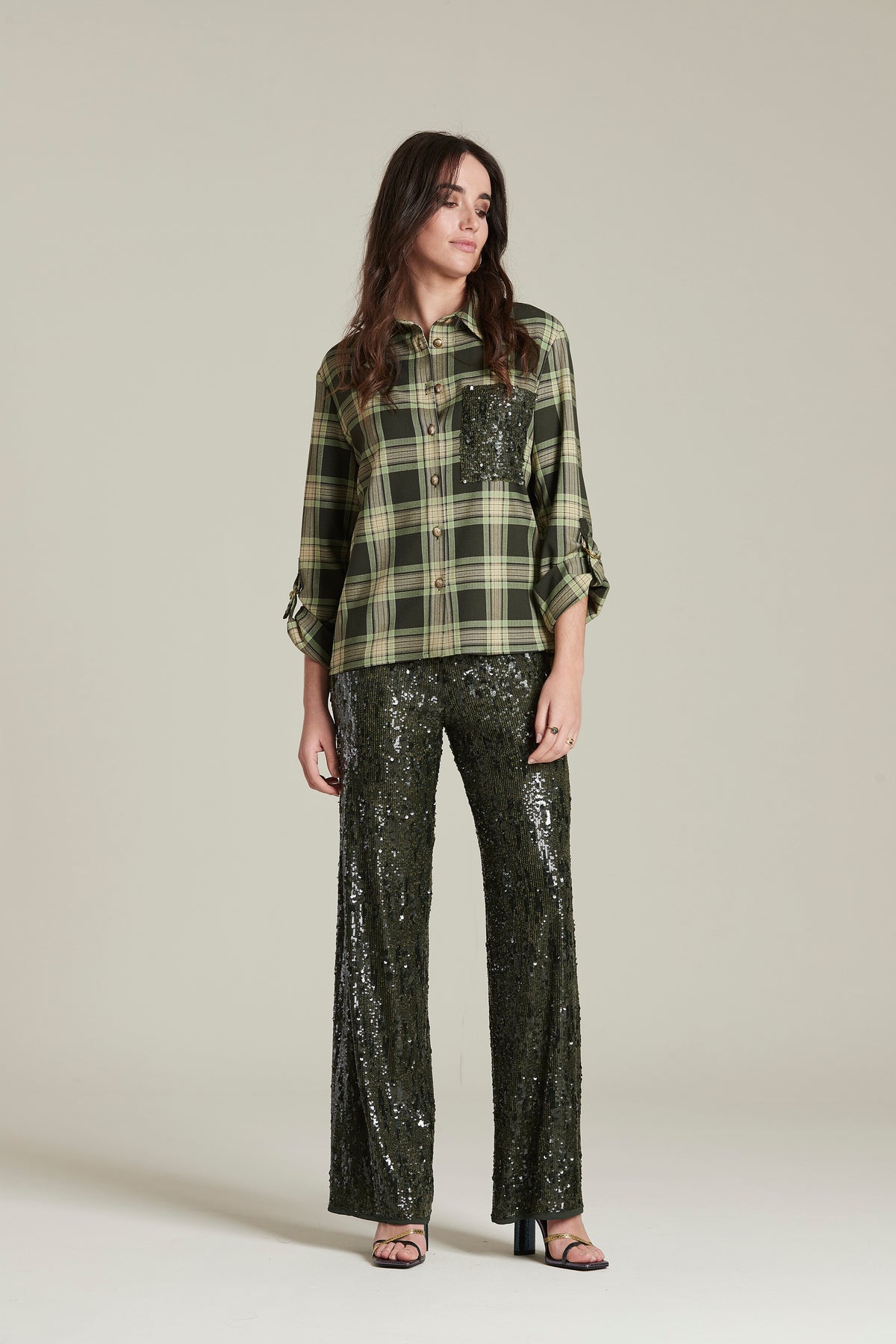 CAMISA BOSIA Cuadros Multicolor