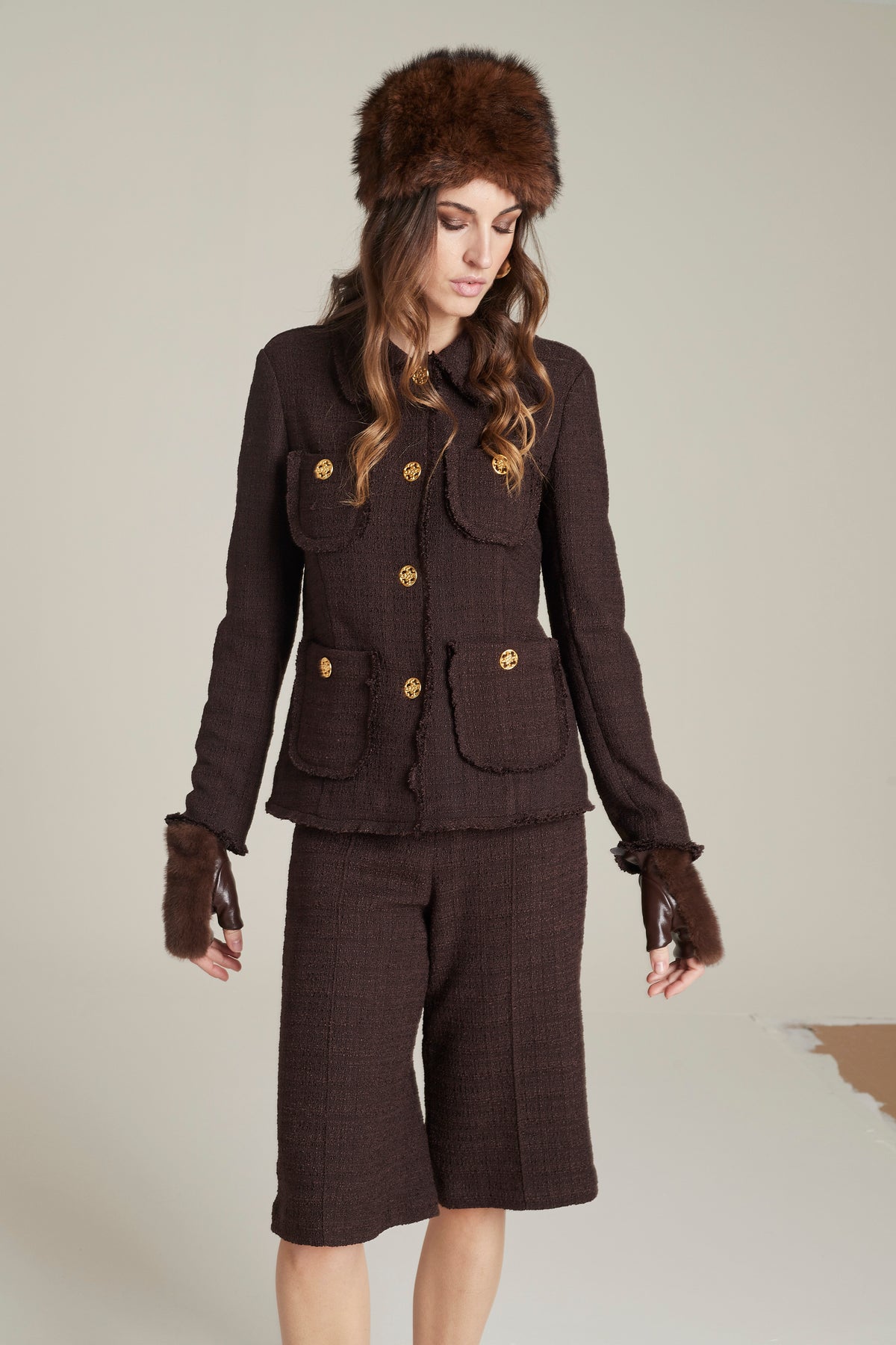 PANTALÓN HICEL Tipo chanel