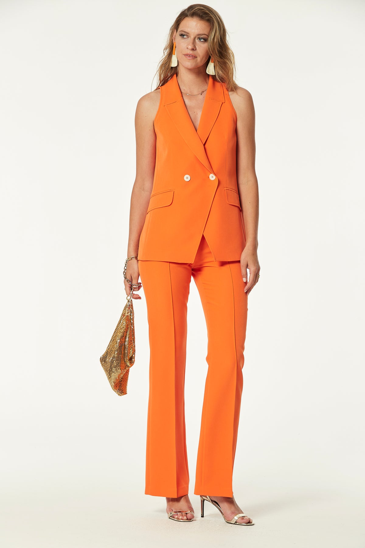 STRETCH FABRIC ARRAS VEST