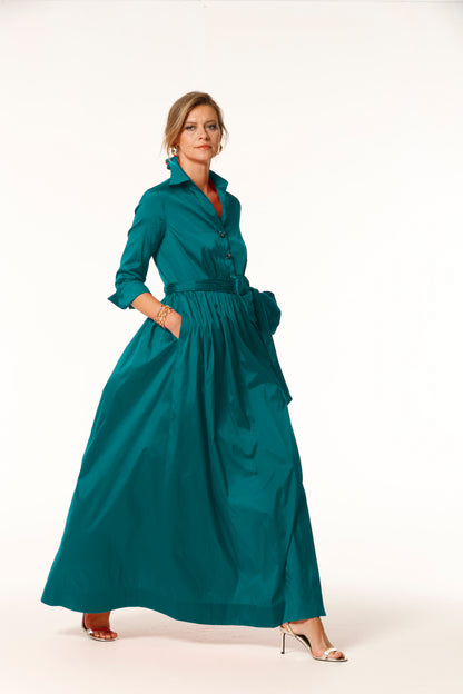 VESTIDO IDEO TAFFETA
