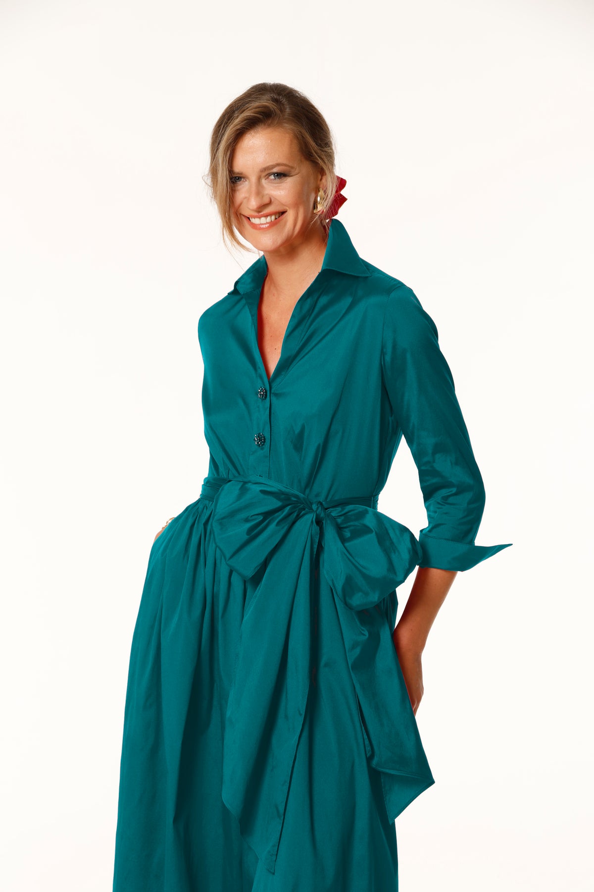 Ideo Taffeta Dress