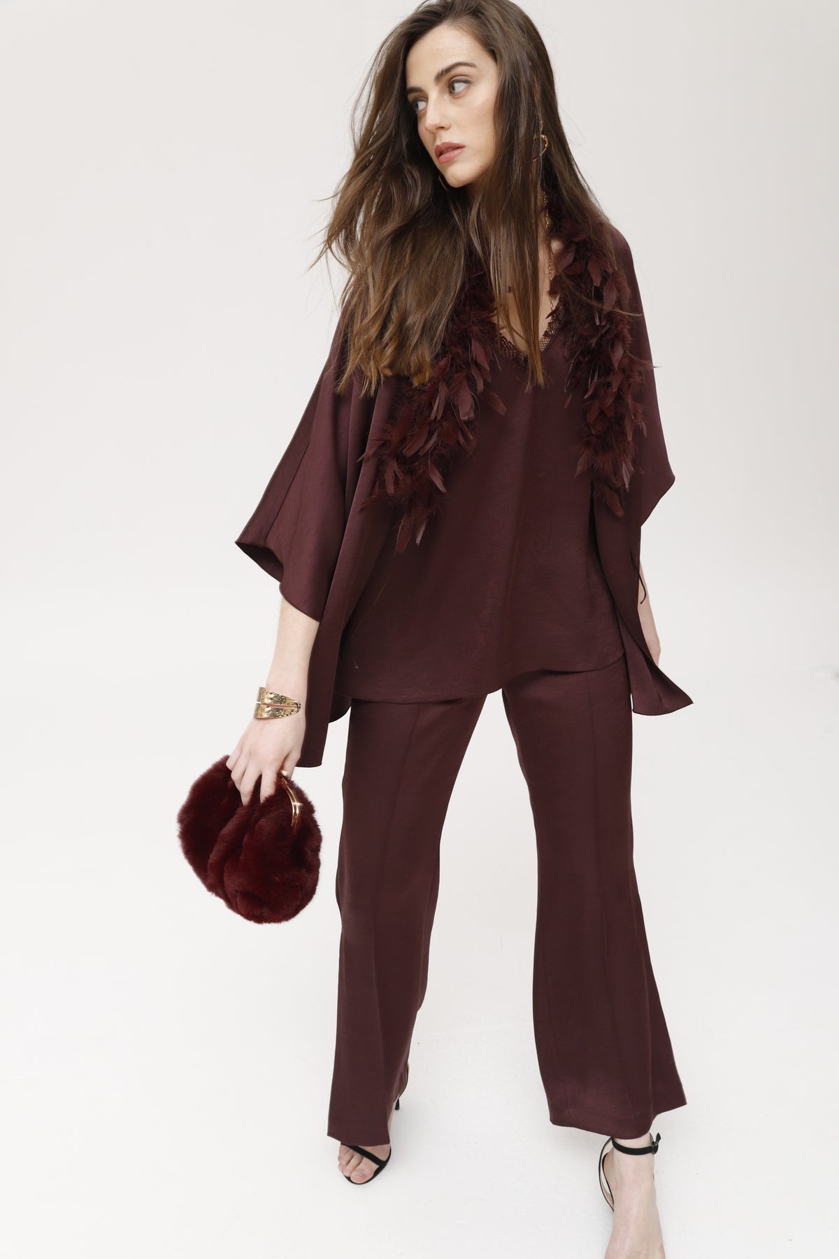 Apate dubbelzijdig mat satijnen jasje