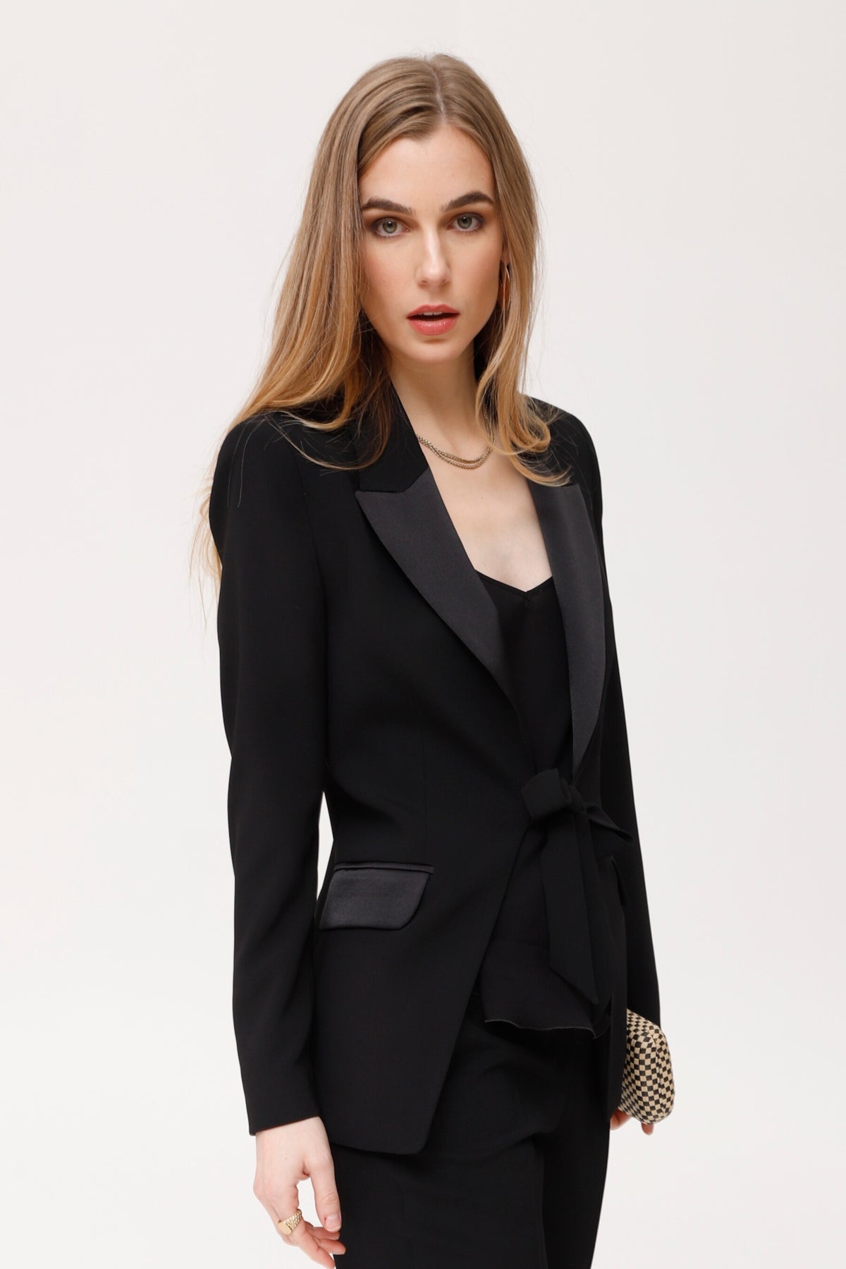 Chaqueta Tabagol raso stretch