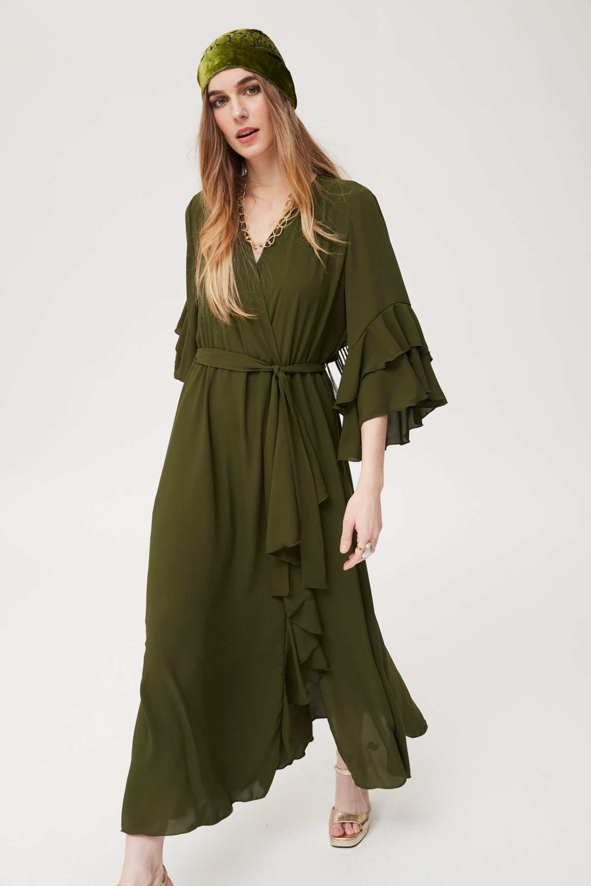 Casilda chiffon dress