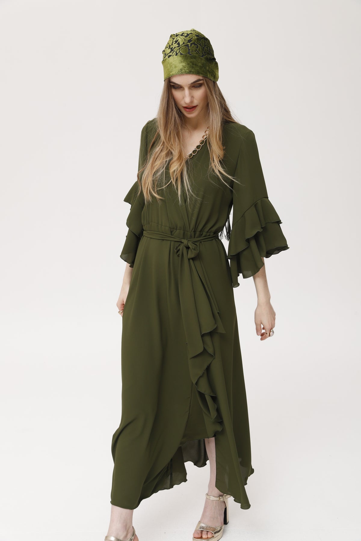 VESTIDO CASILDA GASA CHIFFON