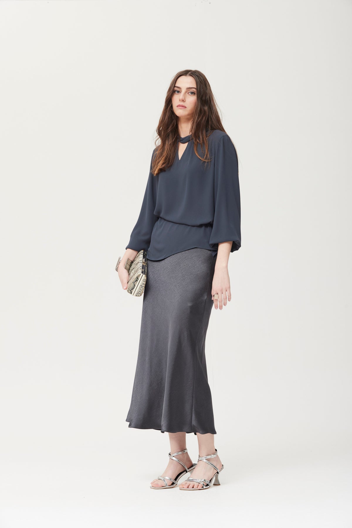 Blusa Narumi gasa chiffon