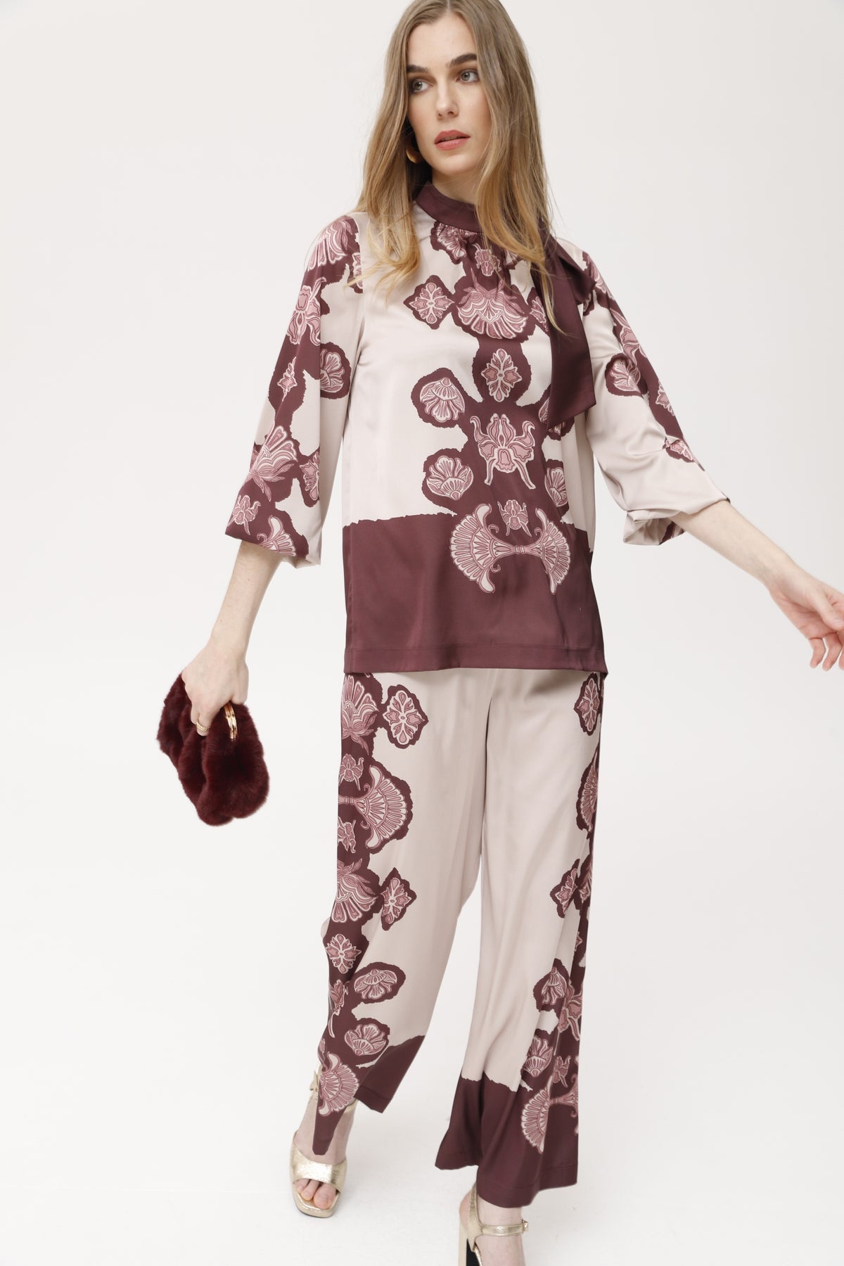Blusa Haya estampado posicionado