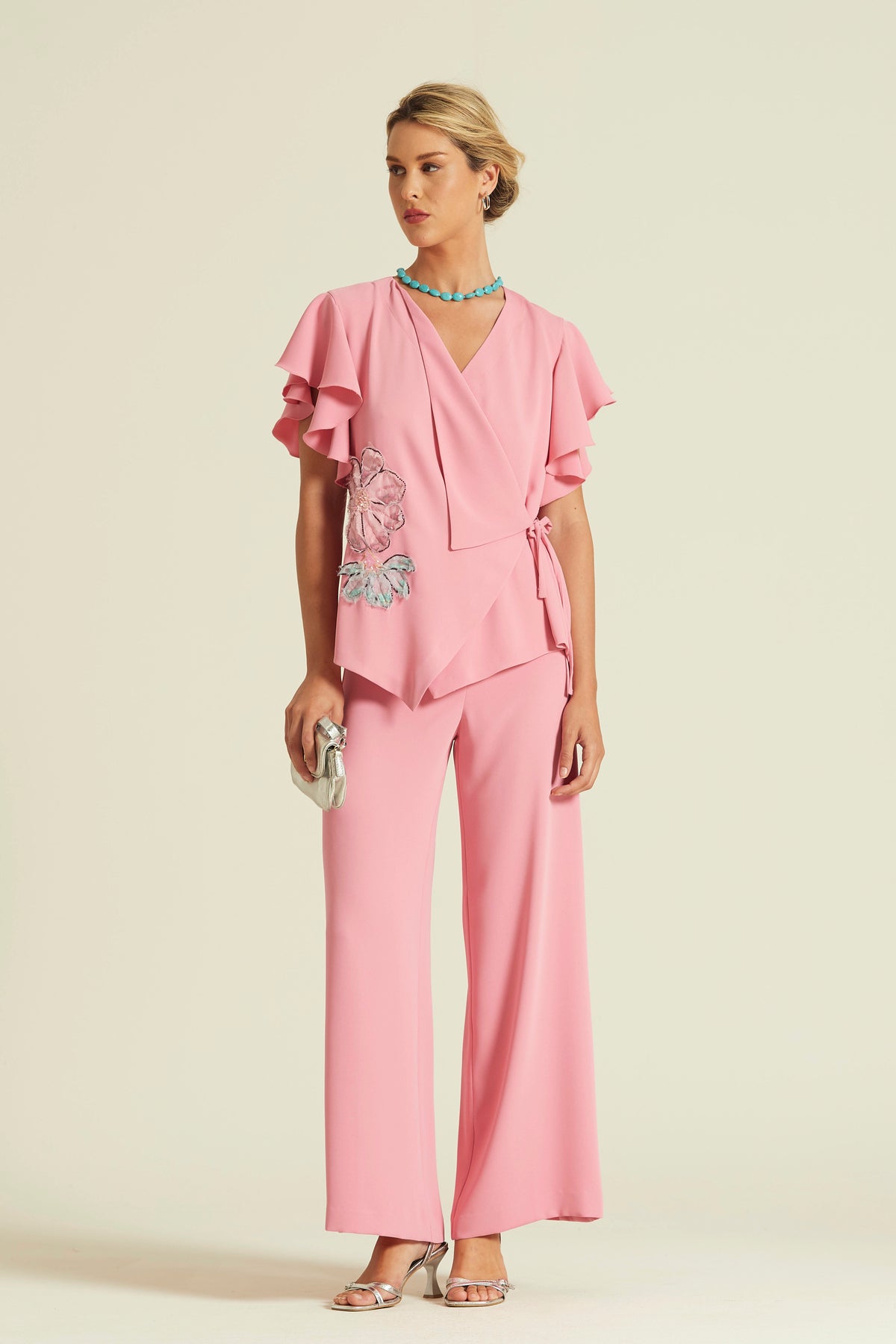 Top Bidoa Tejido Acrepado