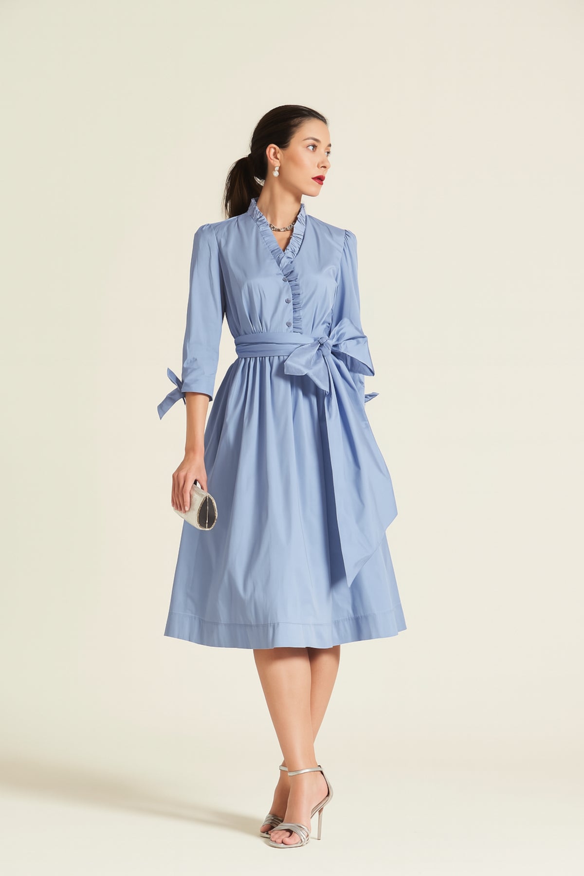 Vestido Perpil6 Taffeta