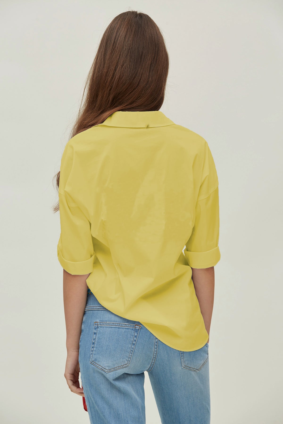 Basic Shirt-Crepe Marocaine