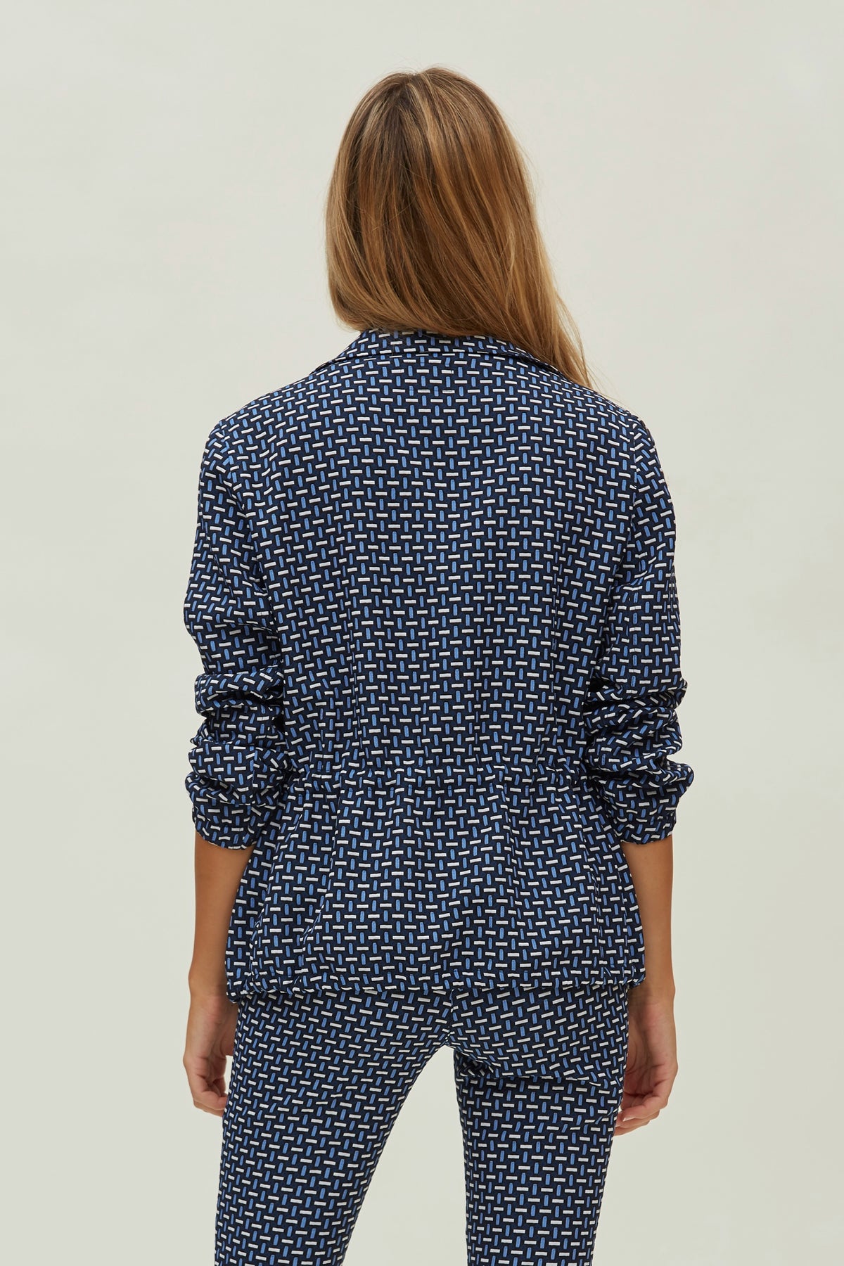 Chaqueta Jareta Jacquard Elástico