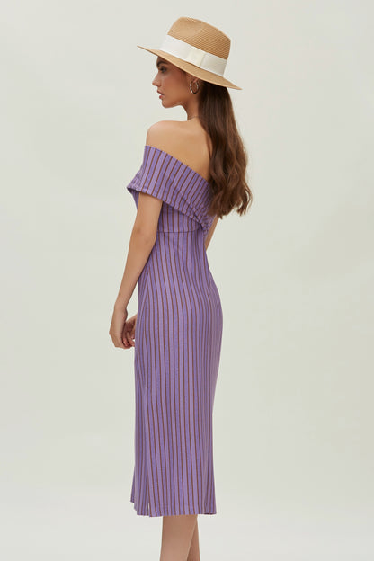 VESTIDO ESCOTE CRUZADO