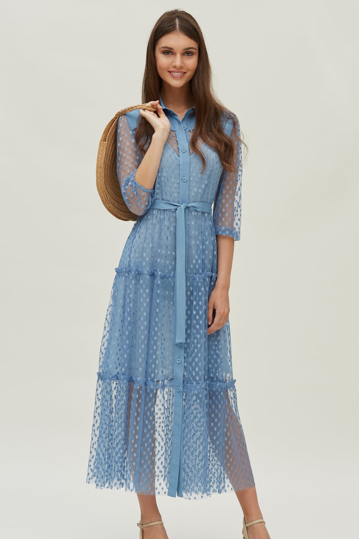 Vestido Camisero Canesú Tencel