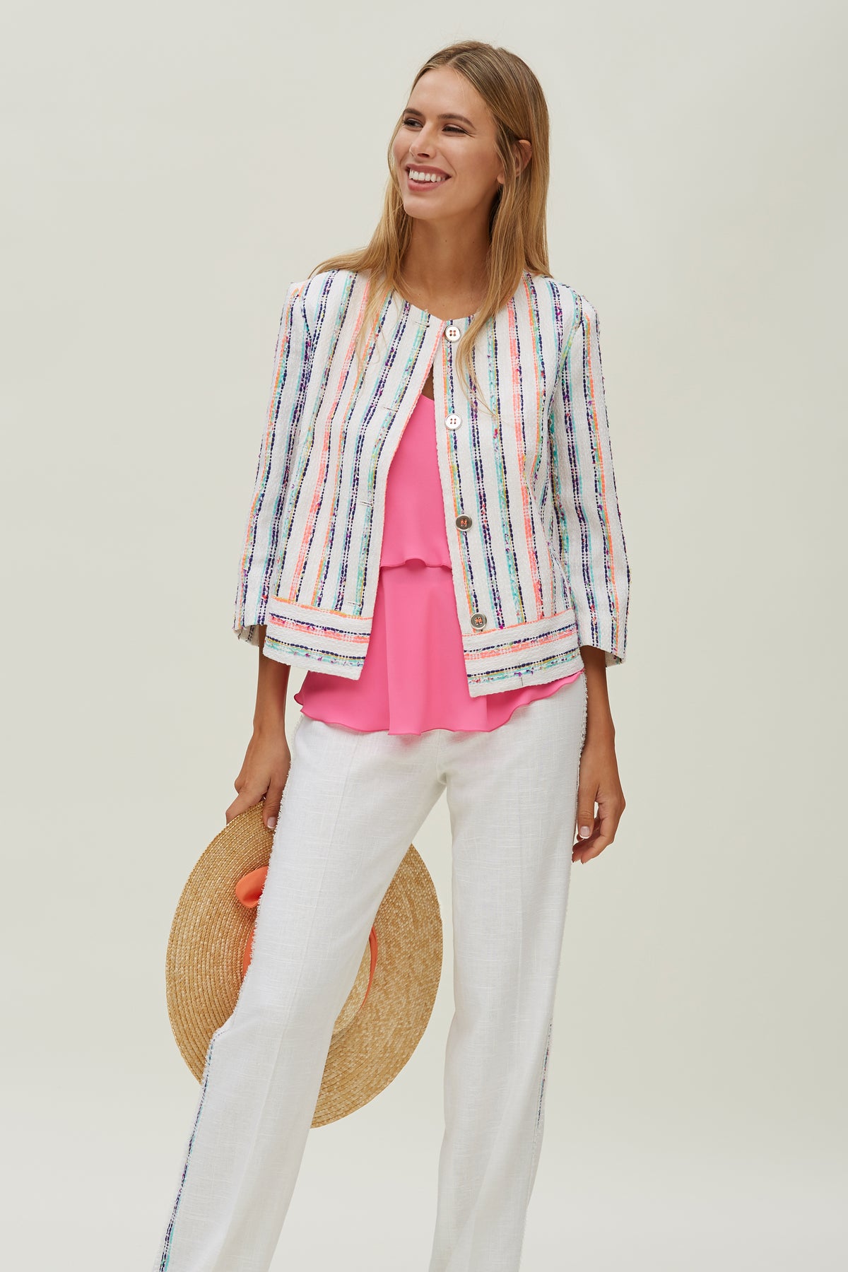 Chaqueta Corta Chanel Multicolor