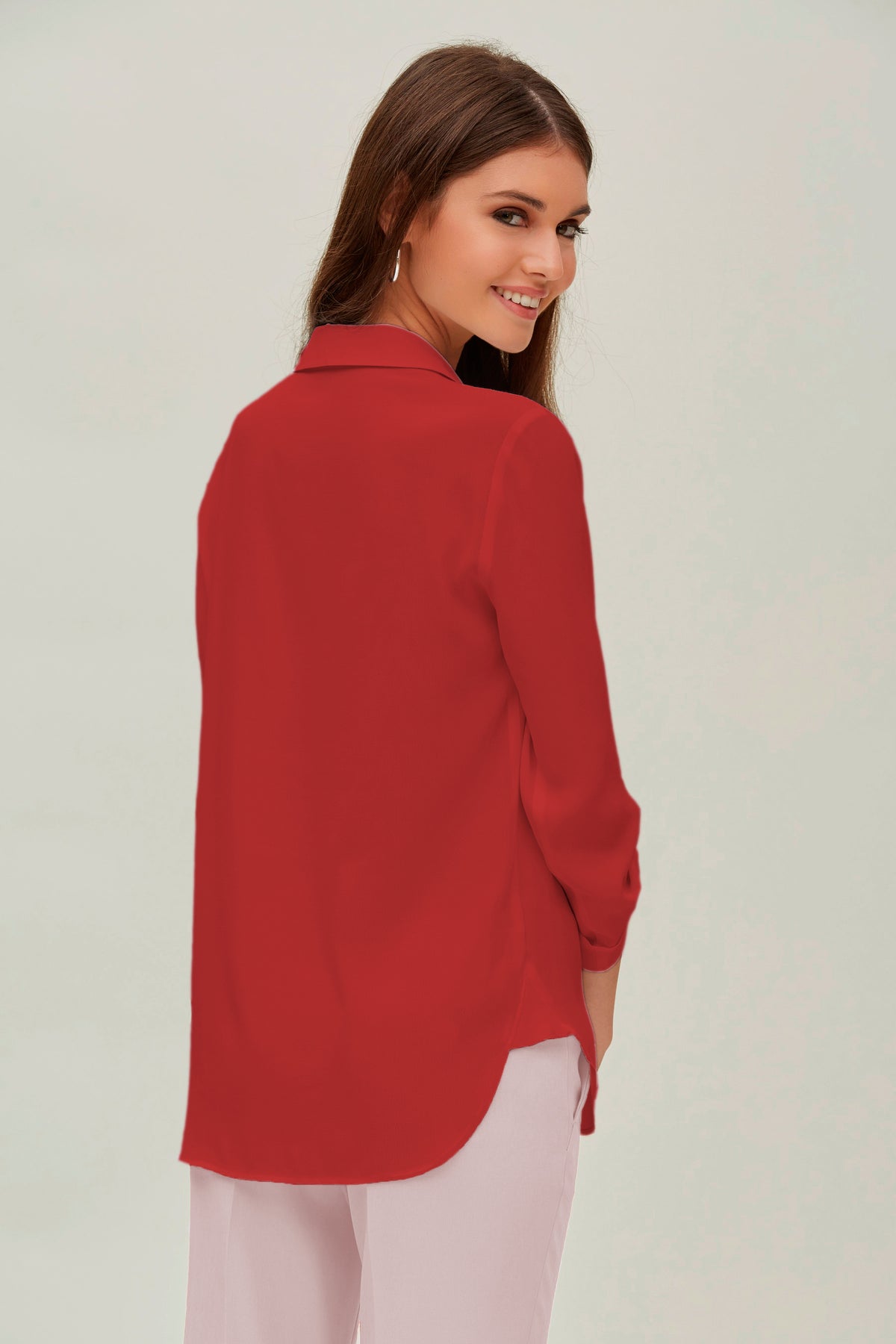 CAMISA SIN BORDADO-GASA