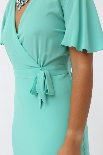 VESTIDO TALLE ALTO-GASA