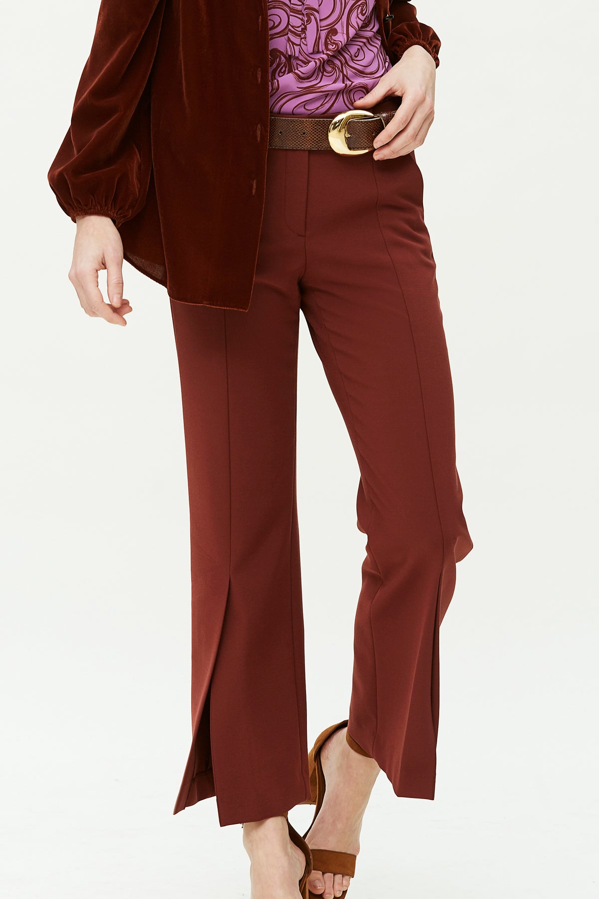 Hem Vents Trousers