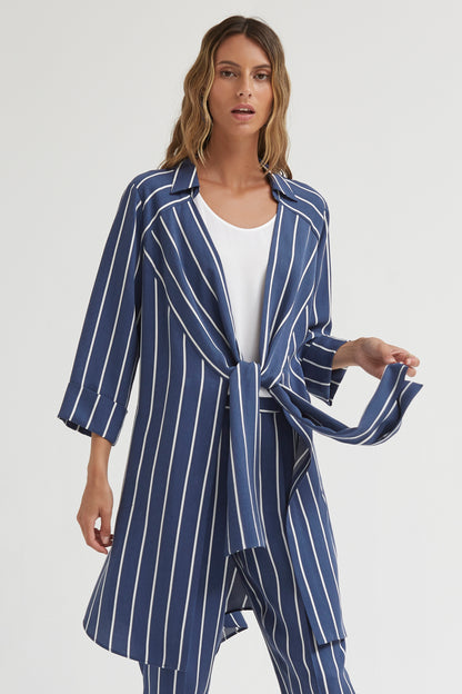SOBRECAMISA ANUDADA RAYA DIPLOMÁTICA