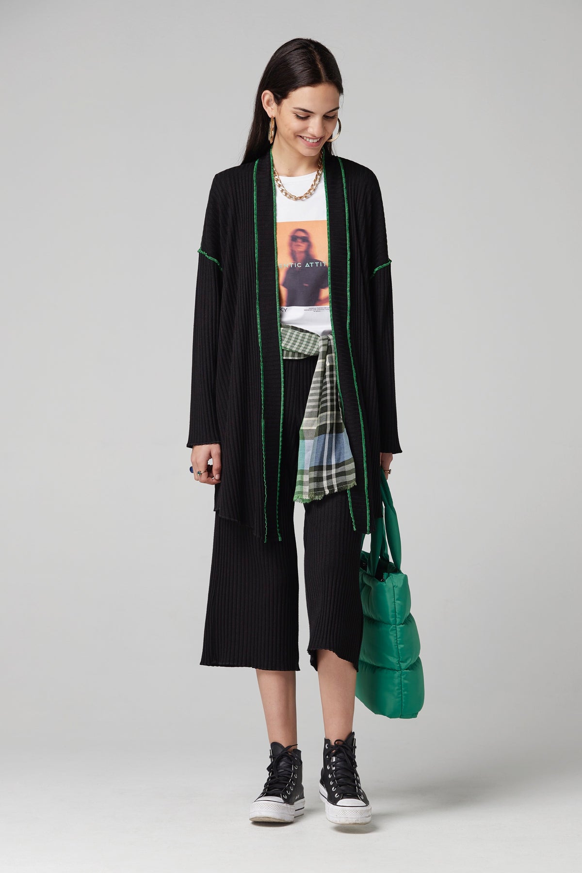 Chaqueta Ciego Punto Canalé