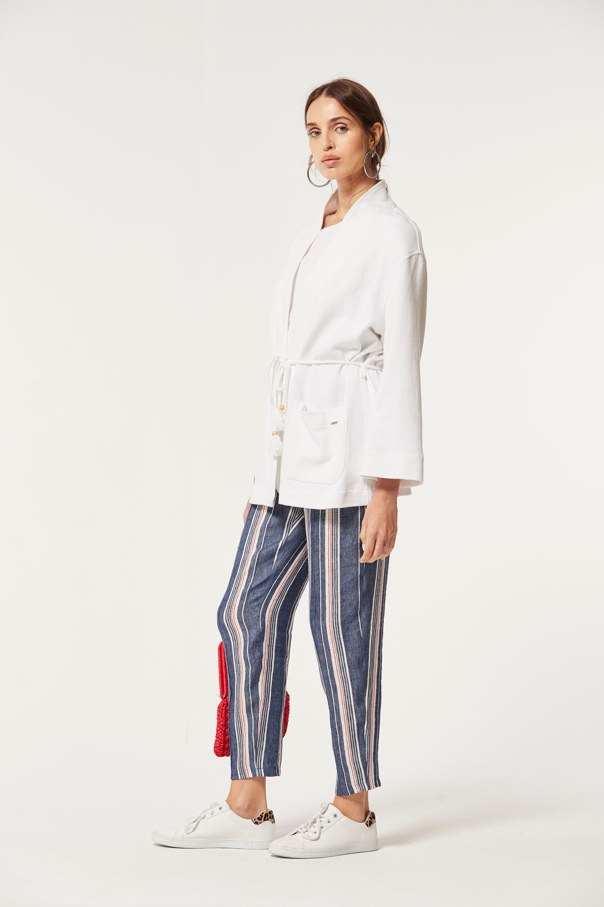 PANTALÓN DONGA LINO RAYAS