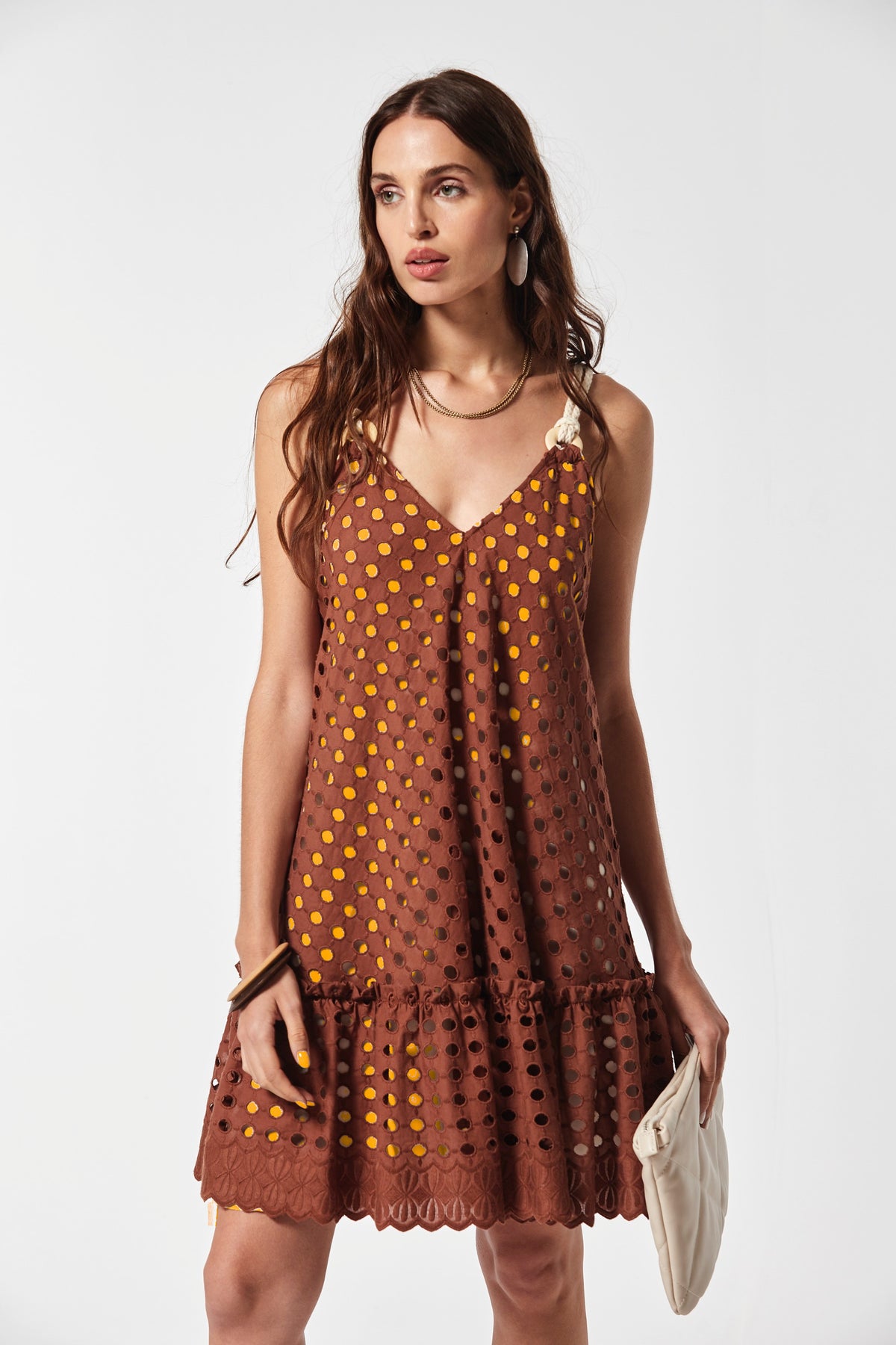 VESTIDO HUELVA VOILE BORDADO