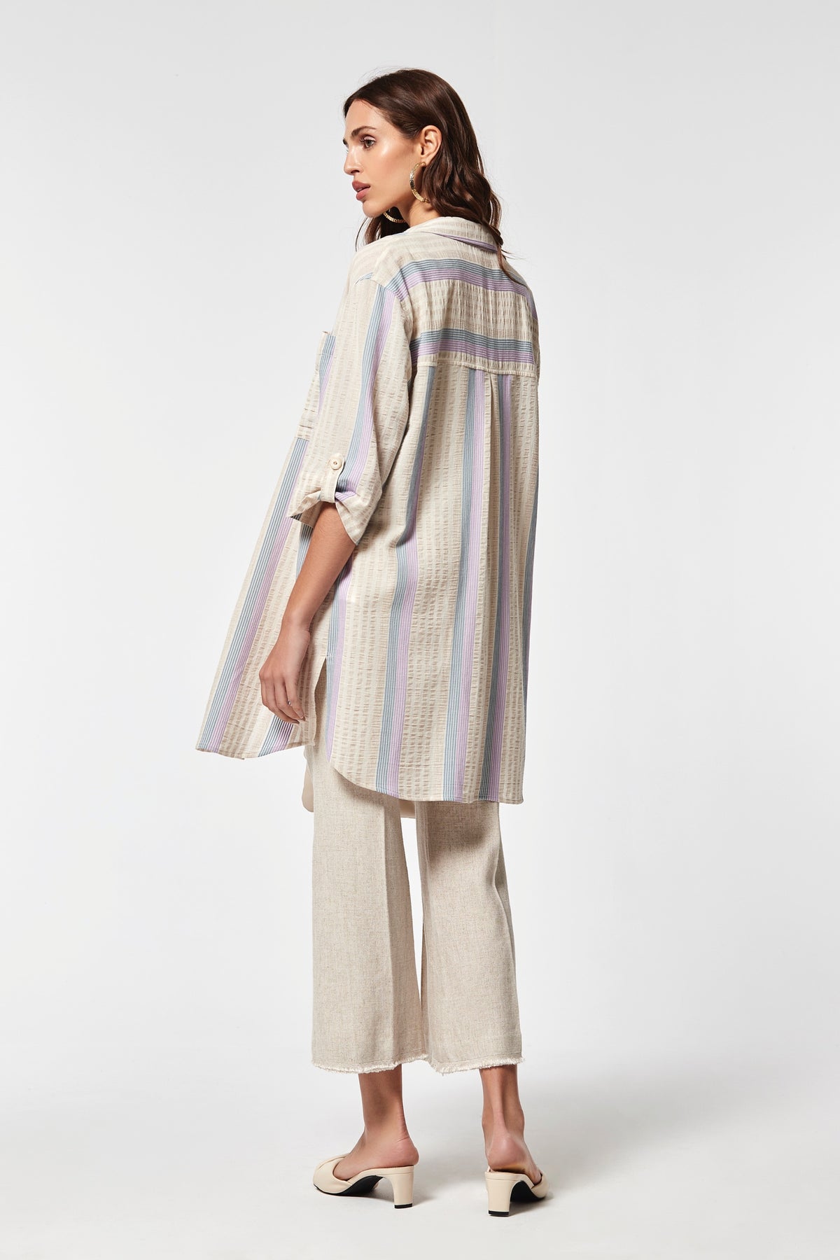 CAMISA GORBAL ALGODON ECO RAYAS
