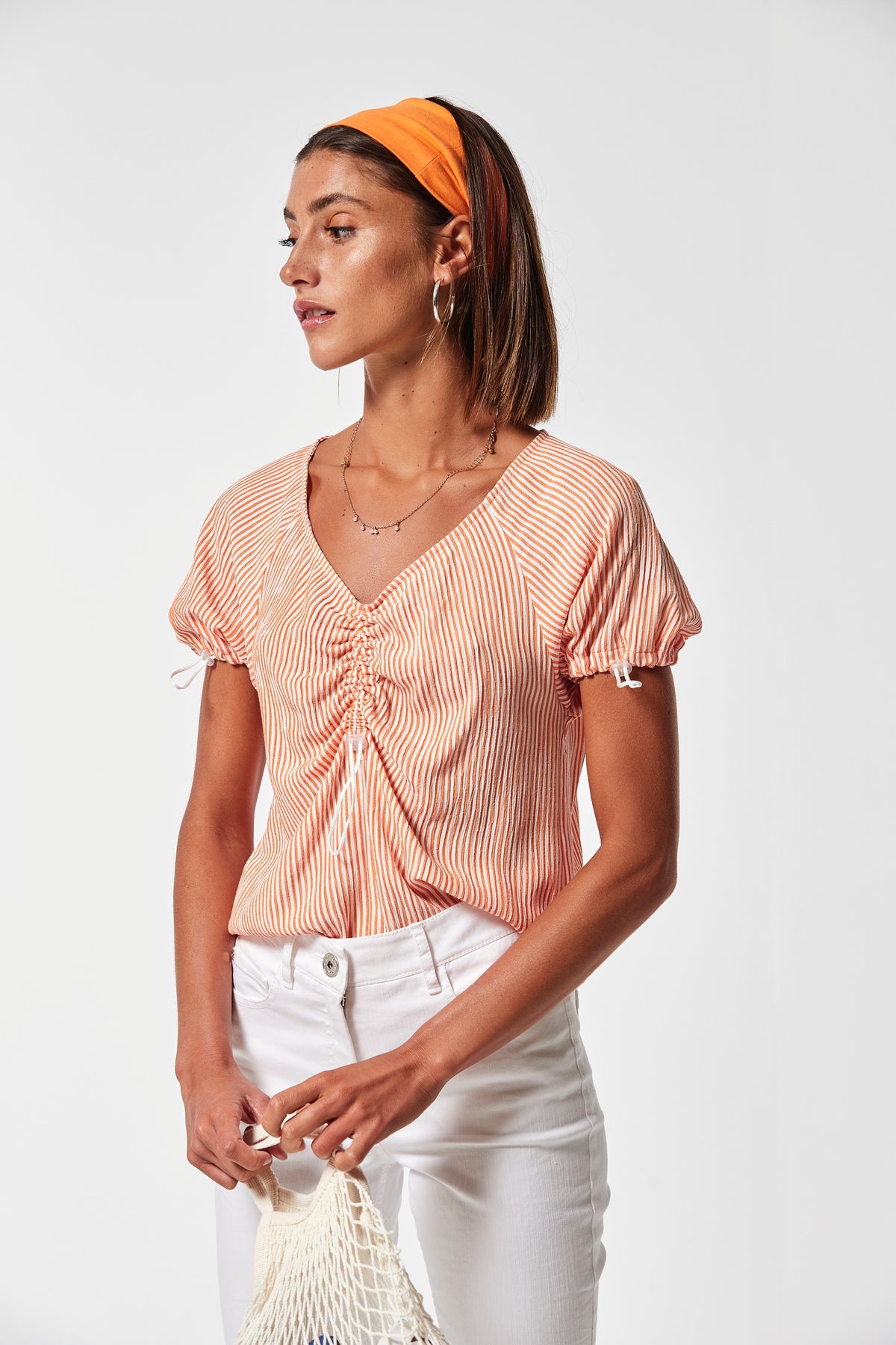 BICOLOR STRIPES ROEL TOP