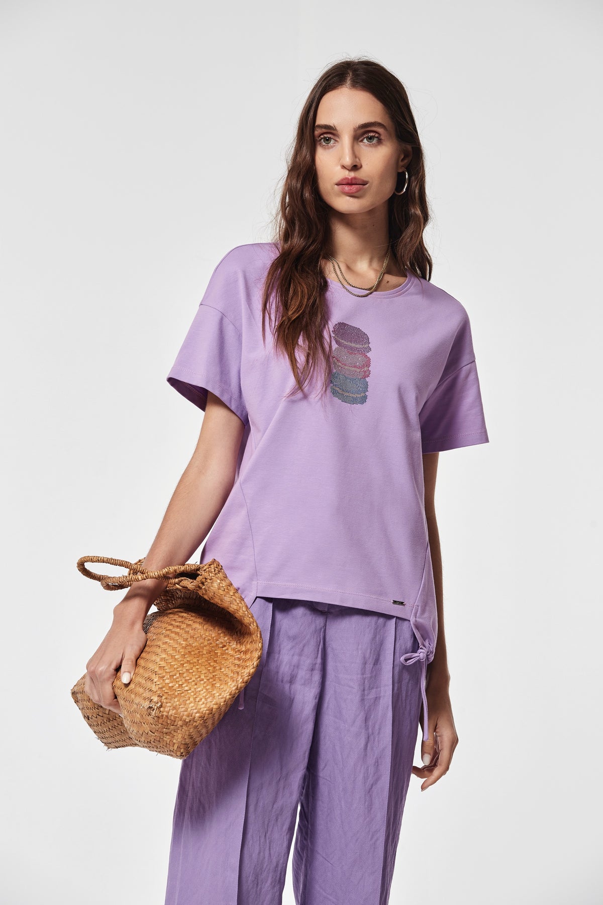 CAMISETA UNIVE PUNTO DE ALGODON