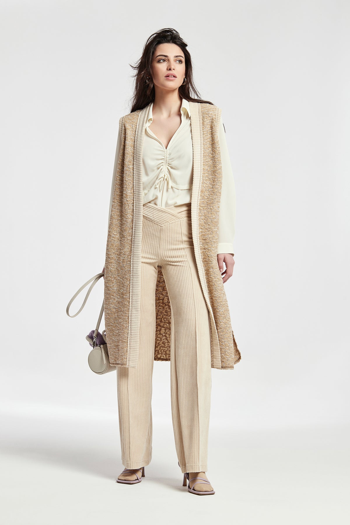 Chaleco Reversible Martes Punto Jaquard