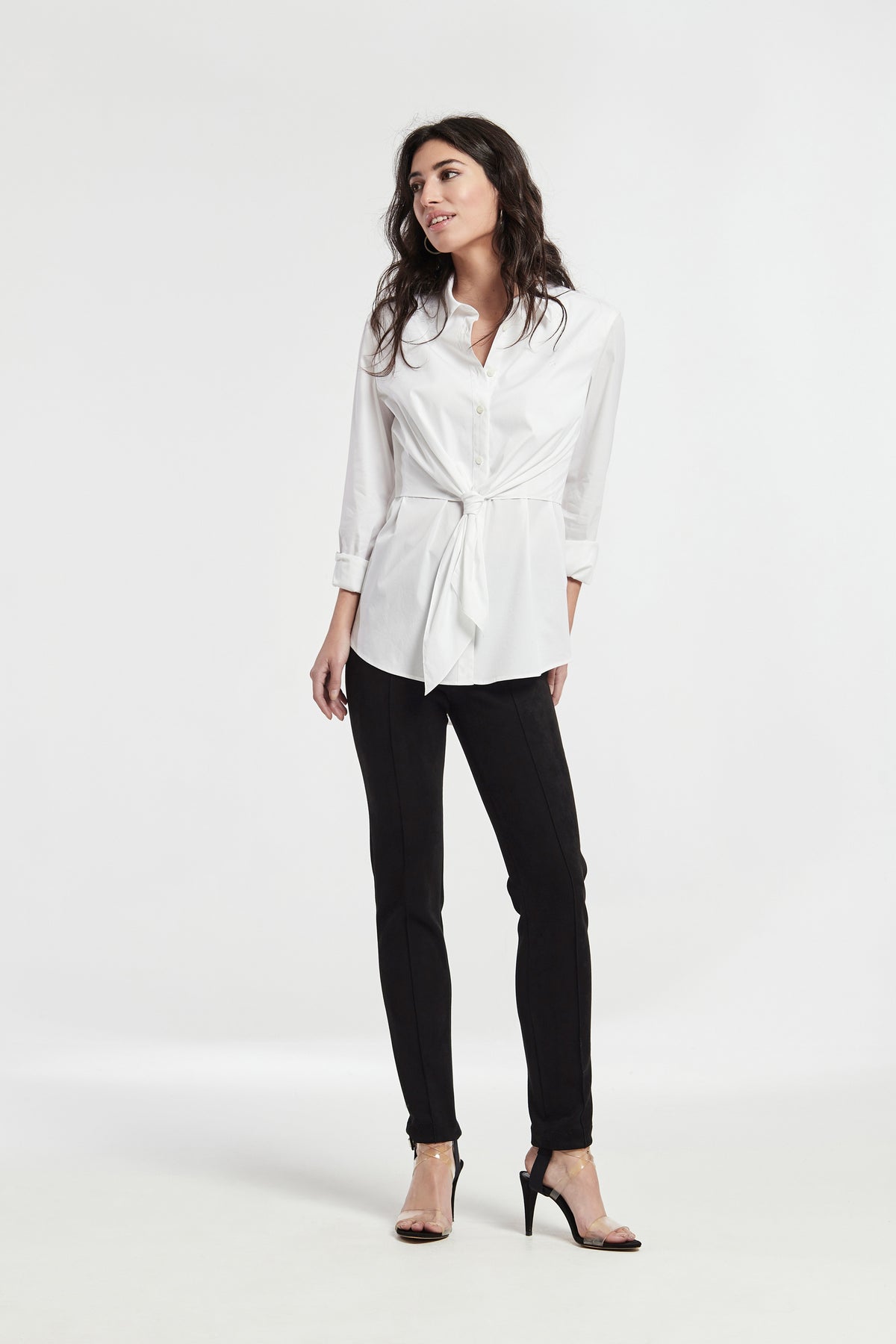 CAMISA SUPERPUESTA POPELIN STRETCH