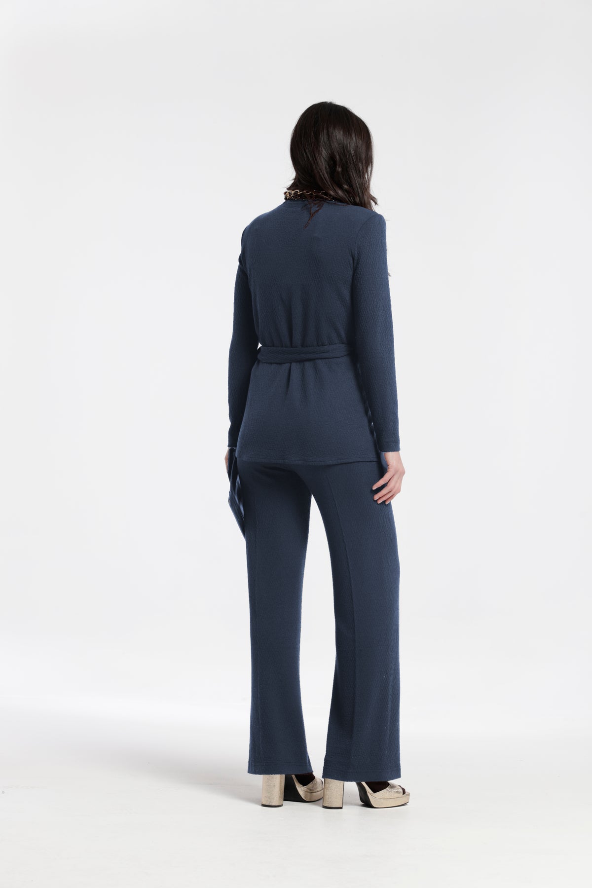 TOP CRUZADO CHARLES JACQUARD PUNTO
