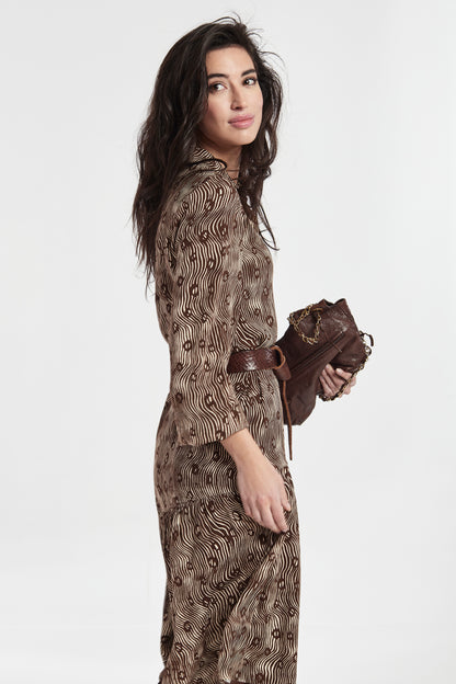 VESTIDO TURIN  VISCOSA ESTAMPADA