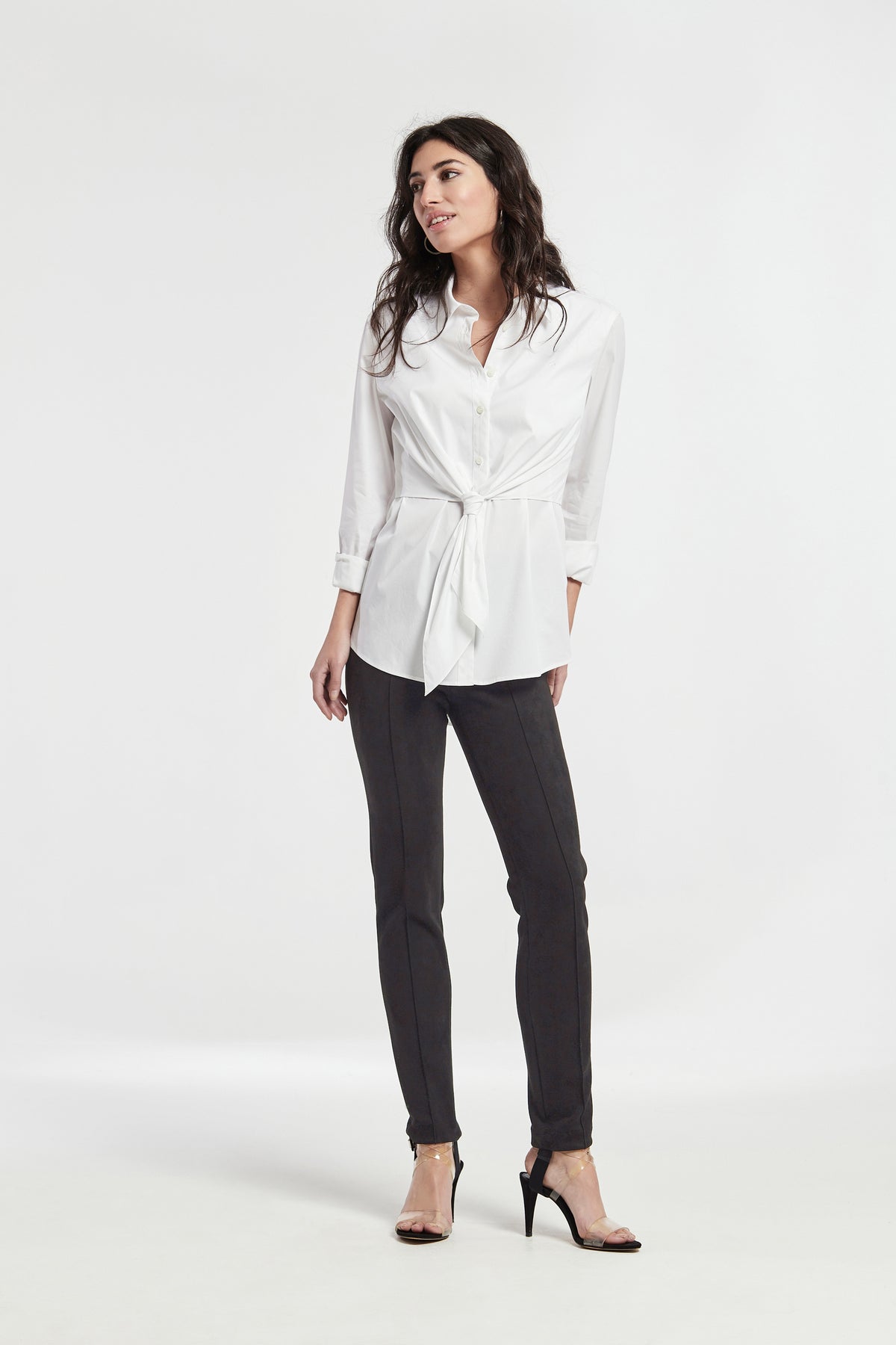 LEGGING CON NERVIO CORTE EN CADERA ANTELINA STRETCH