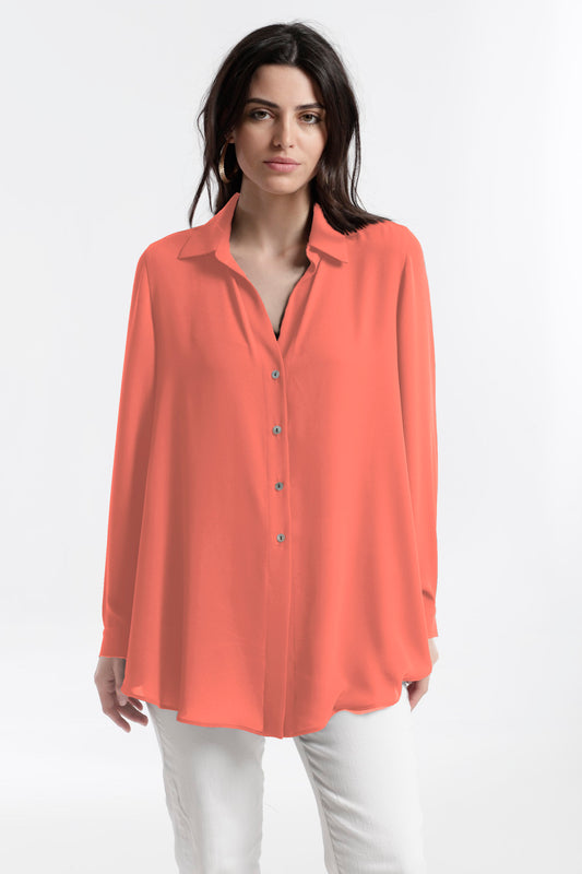 CHIFFON KNOTTED CIENA BLOUSE