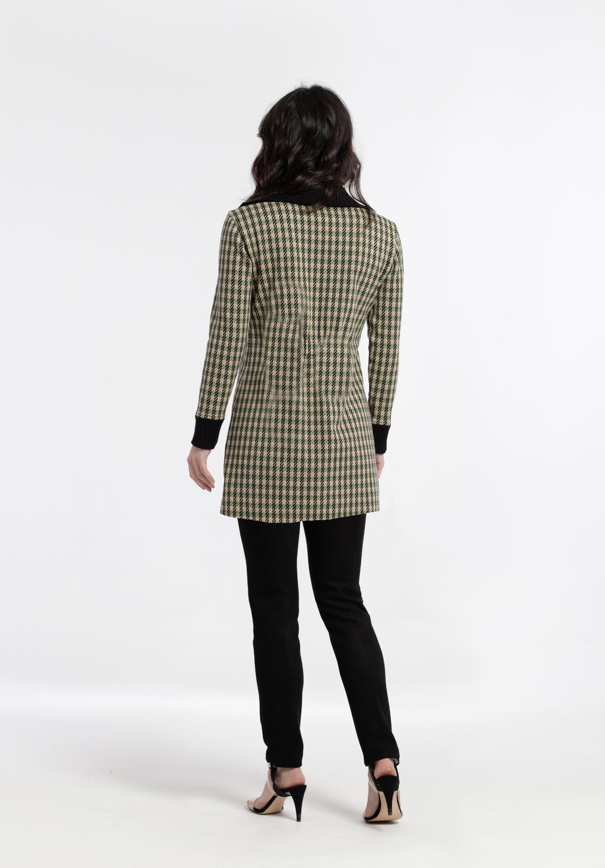 JACQUARD KNIT HIGH NECK AITA6 TOP