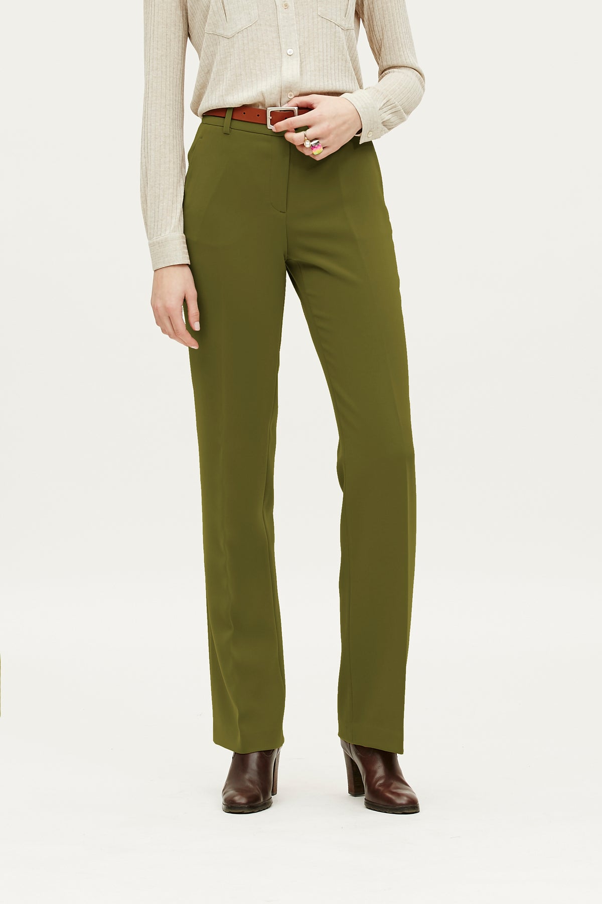PANTALÓN RECTO TWAN ALGODÓN STRTETCH