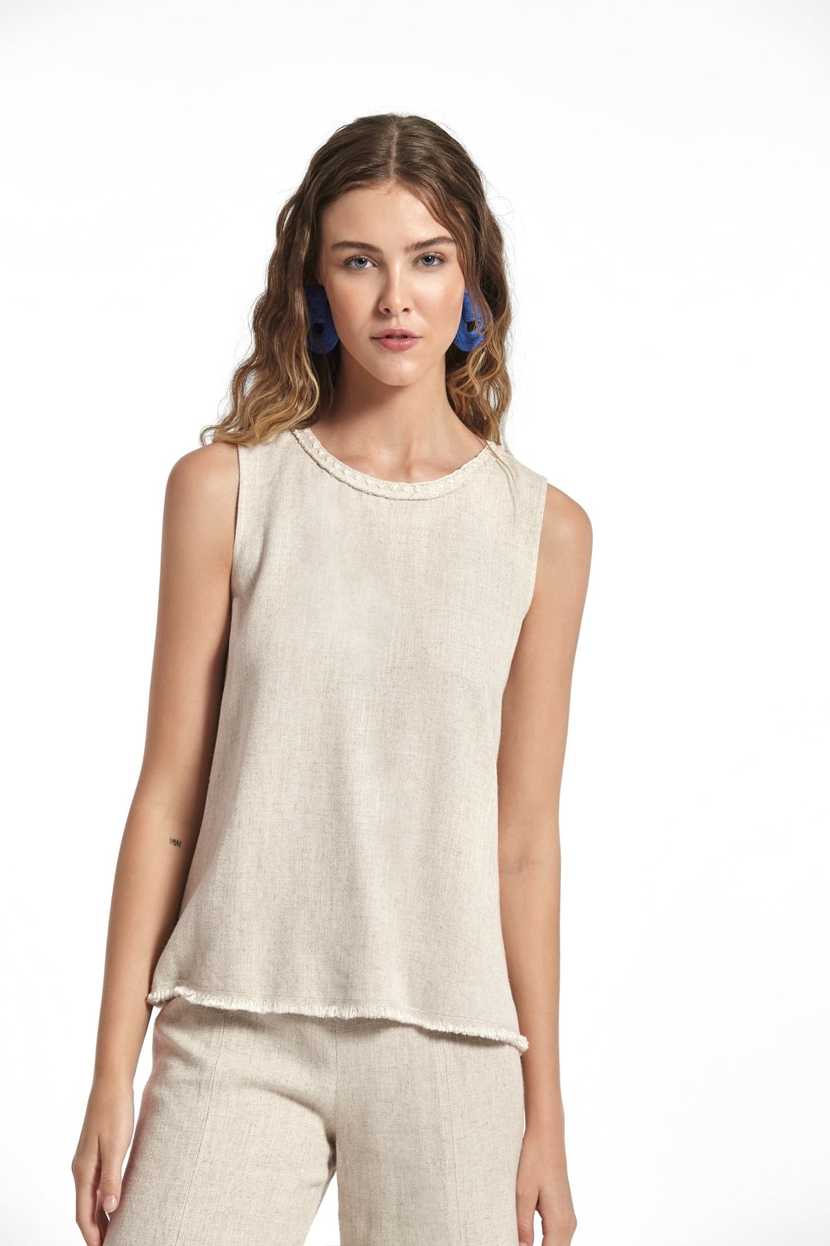 Top Baston Lino Rustico