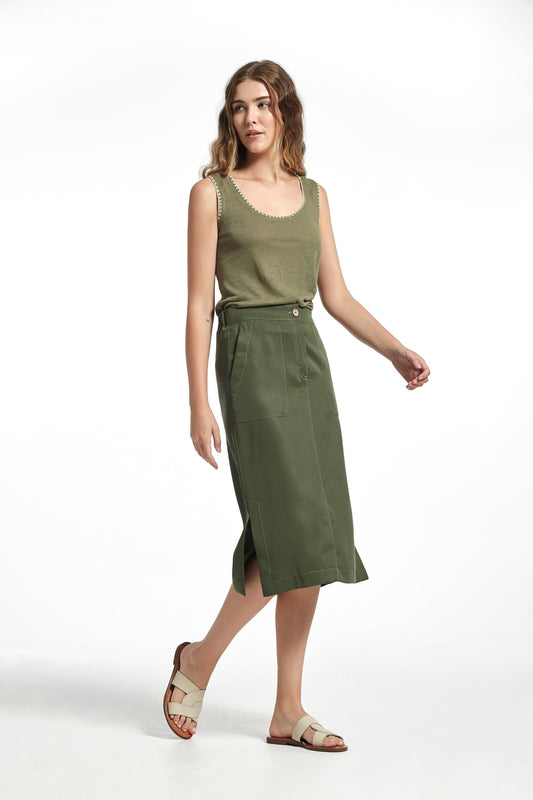 LYOCELL ARMO9 SKIRT