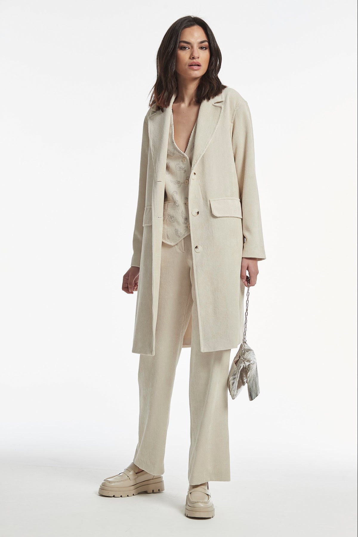 STRETCH CORDUROY SETEO COAT