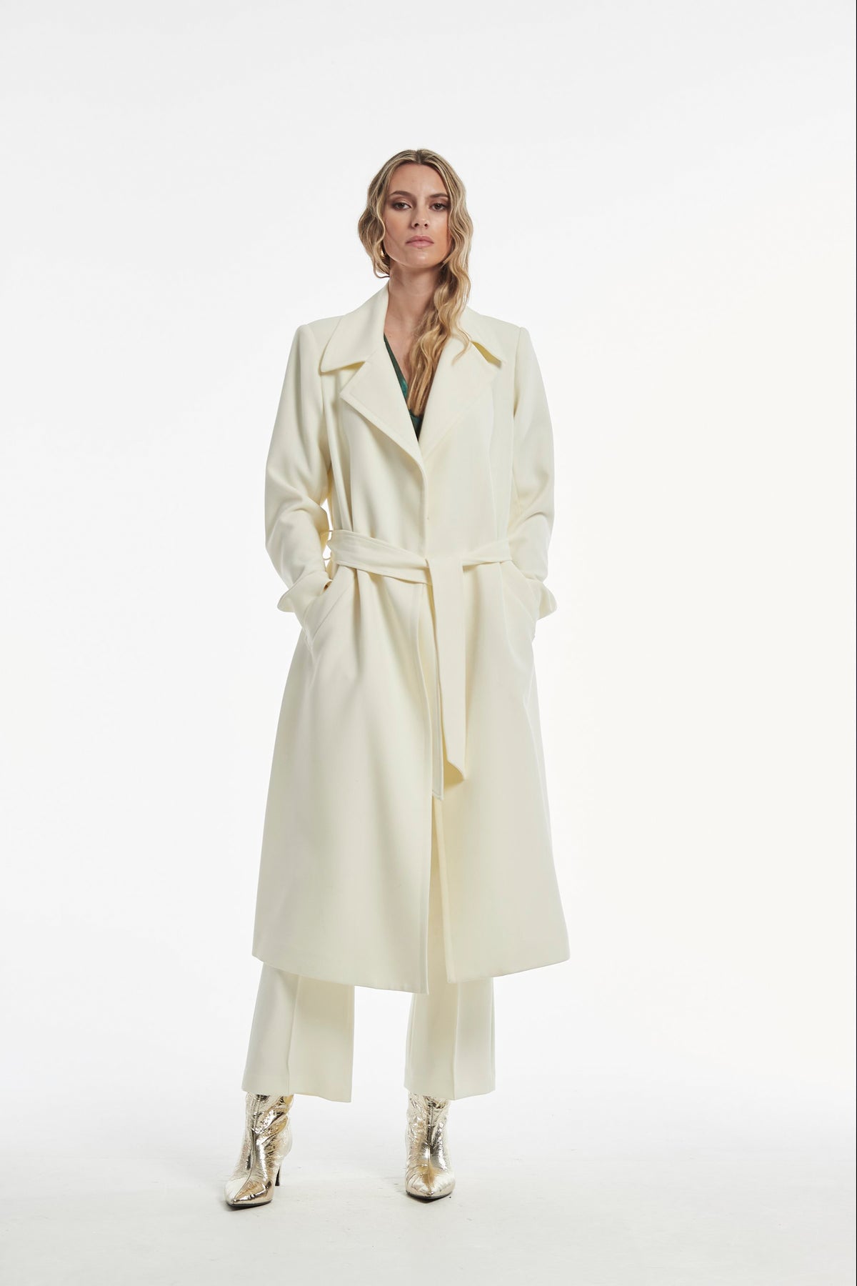 STRETCH PLAIN  WAVE ETER COAT