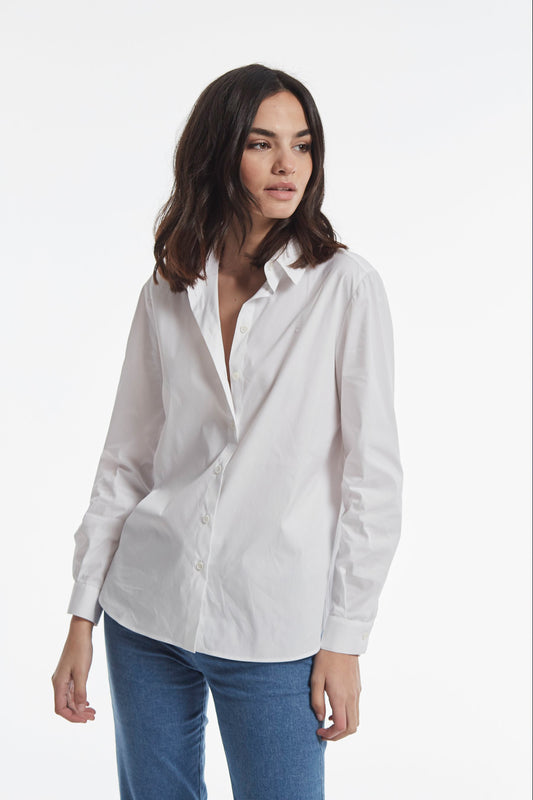 STRETCH POPELIN LELOS BLOUSES & SHIRTS