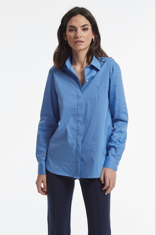 STRETCH POPELIN PARTON SHIRT