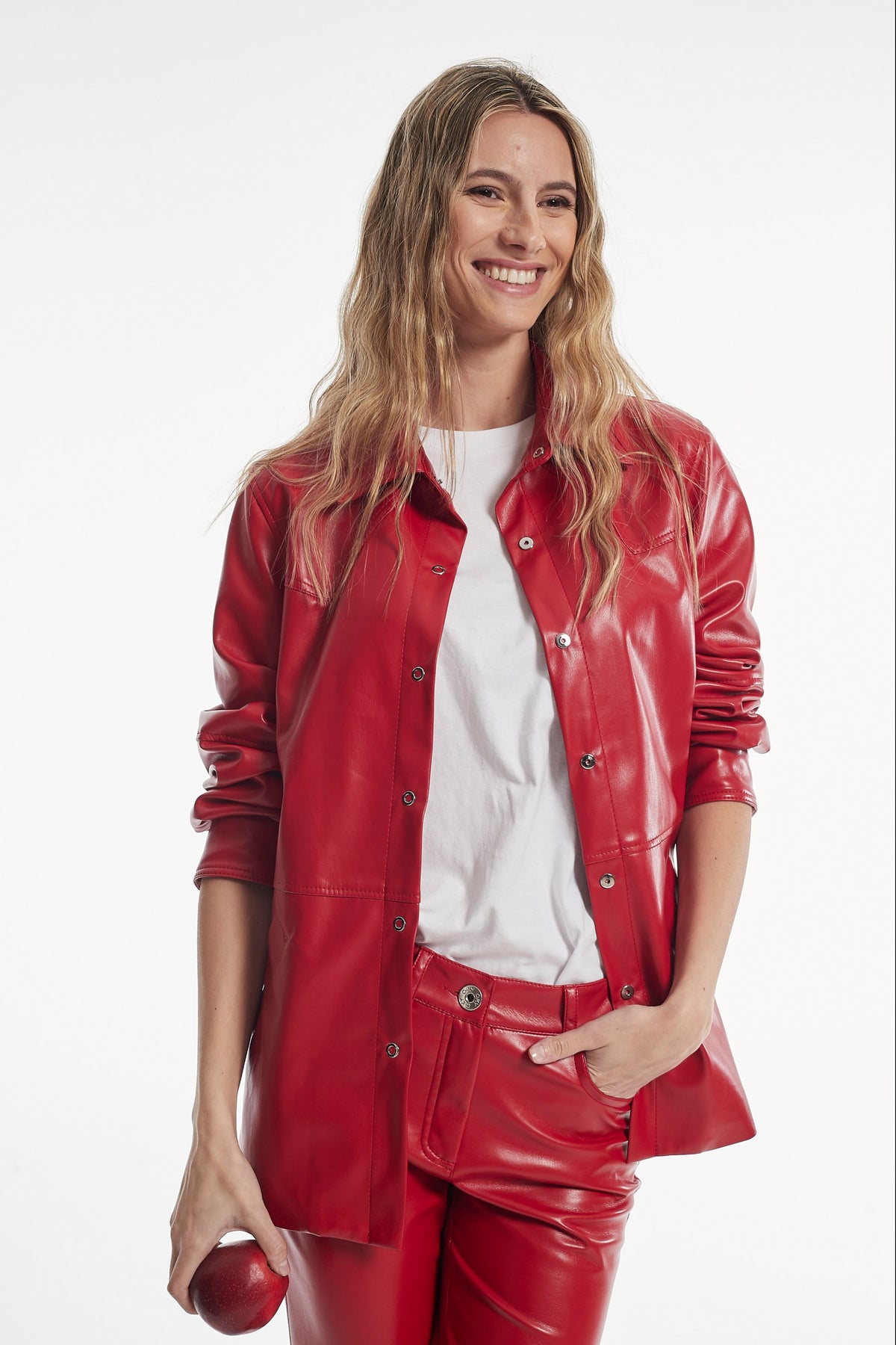 Oky Color SOBRECAMISA BRETAN EFECTO PIEL COLOR – OKY - España