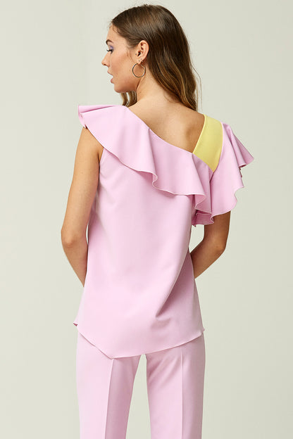 TOP VOLANTES PLANA STRETCH